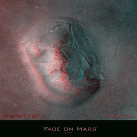 Obliej na Marsu - 3D